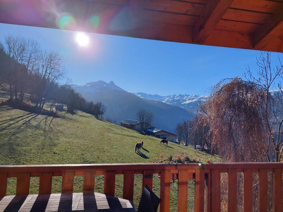 Appart Duplex Chalet Plein Sud Feissons-sur-Salins 외부 사진